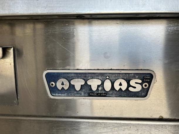 Attias GRY-8 Electric Gyro Machine, 8 burners, stainless steel, outstanding condition, tested, working, 120v/60hz/1ph.