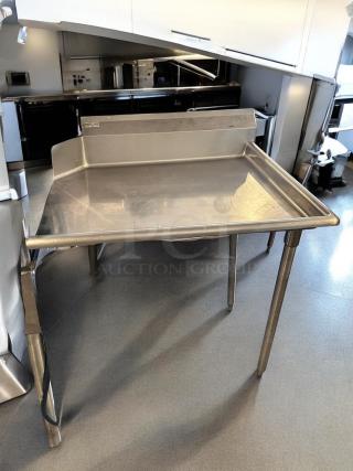 Allstrong Stainless Steel Work Table, 37"W x 30"D x 36"H, excellent condition, NSF Certified, fully tested, durable legs.