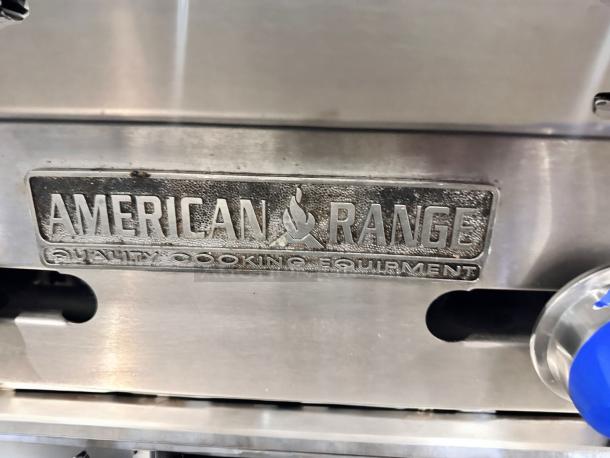 American Range ARMG-36 gas griddle, 36", manual controls, stainless steel, outstanding condition, fully tested.