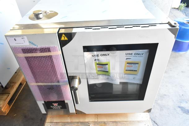 BRAND NEW Bakers Pride AEHE061R stainless steel commercial combi convection oven, electric-powered, 208V, 3 Phase.