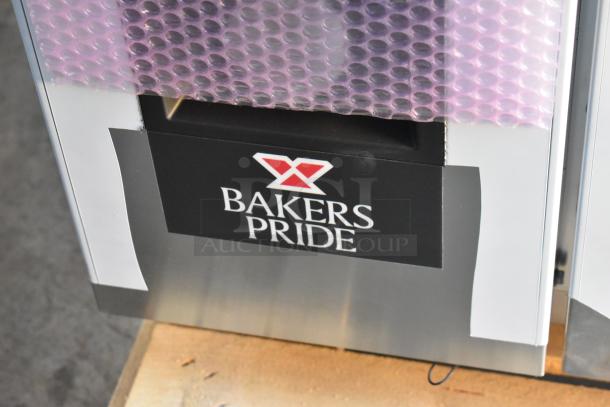 Brand new Bakers Pride AEHE061R stainless steel commercial combi convection oven, electric, 208V, 3-phase.