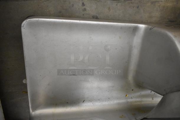 Hobart 1612 commercial metal meat slicer, 115V, 1 Phase. Surface shows minor wear, typical of prior use.