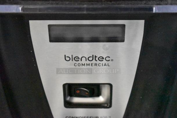 Blendtec Commercial Blender with pitcher and enclosure, 120 volts, 1 phase, in excellent condition.
