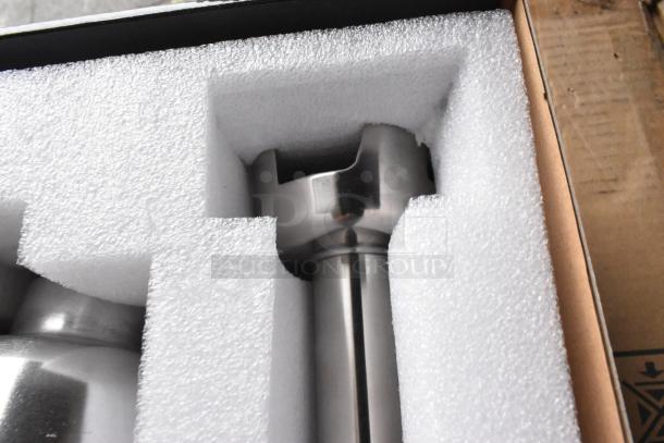15 new AvaMIx 928IBHD21 21" immersion blenders in foam packaging, featuring heavy-duty stainless steel construction.