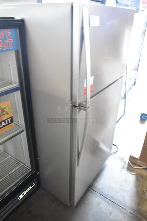 2022 Whirlpool WRT311FZDM05 stainless steel cooler with freezer, 115 volts, 1 phase, excellent condition.