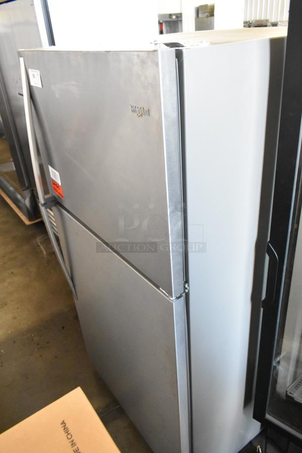 2022 Whirlpool WRT311FZDM05 stainless steel cooler with top freezer, 115V, 1 phase, excellent condition.