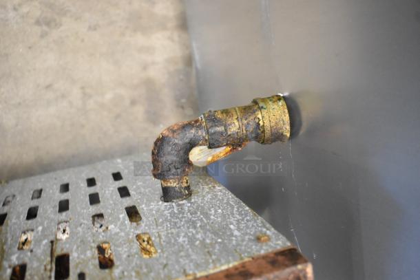 Cooking Performance Group CPG 351CPGSP18N single burner, natural gas stock pot range, stainless steel, visible wear.