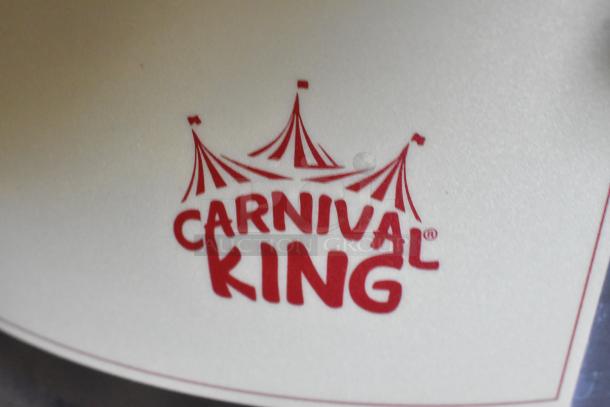 Carnival King 382TCMPT16A stainless steel crepe maker, 120V, 1 phase, commercial countertop model, branding visible.