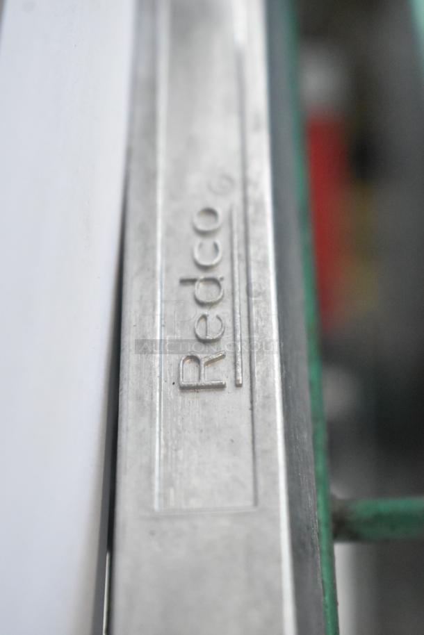 Brand new Vollrath 15001 Redco InstaCut 3.5 tabletop dicer with minor scratches; "Redco" embossed on the frame.