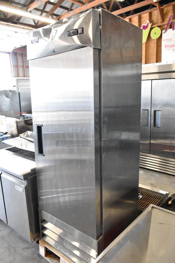 BRAND NEW 2024 Avantco 178A19FHC single door stainless steel freezer, scratch and dent, 115V, commercial use.