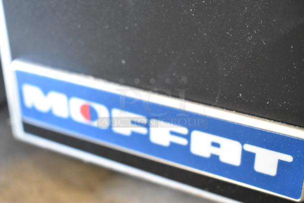 Brand new Moffat E32D5 Turbofan convection oven, digital with steam injection. Door latch faulty. 208V, 1 Phase.