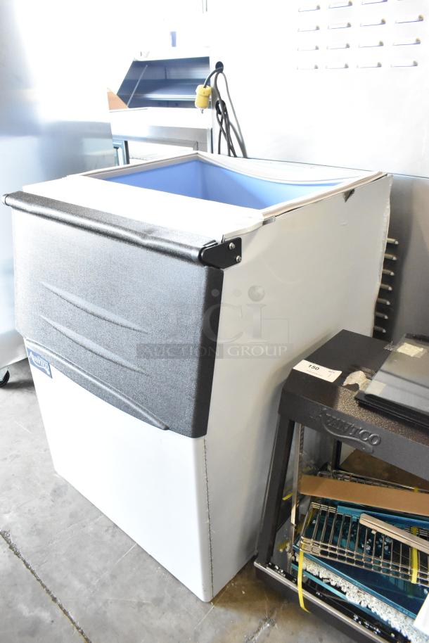 Brand new 2024 Avantco 194BIN27530 30" Ice Storage Bin, 375 lb capacity, with slight scratch and dent.