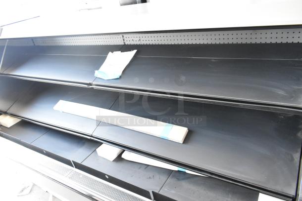 Hill Phoenix 288856PF8R51 metal commercial merchandiser display case, 2022 model, 115V, 1 phase, scratch and dent condition.