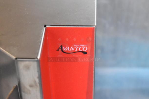 Brand new Avantco VB203 stainless steel vertical broiler, 65 lb. capacity, 28,500 BTU, natural gas. Scratch and dent.