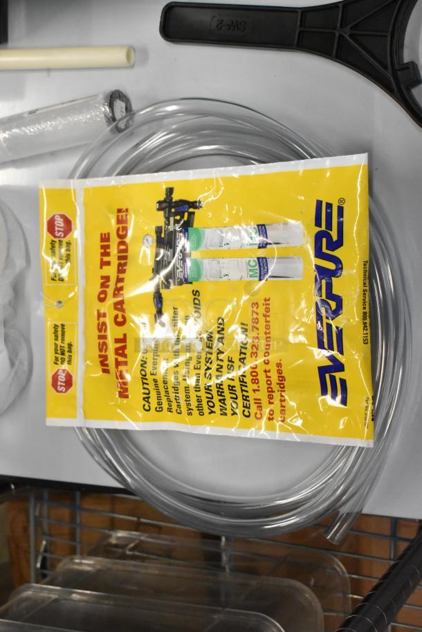 BRAND NEW Everpure EV9797-22 Kleensteam II Twin Water Filtration System, 5 Micron, 5 GPM, includes packaging materials.