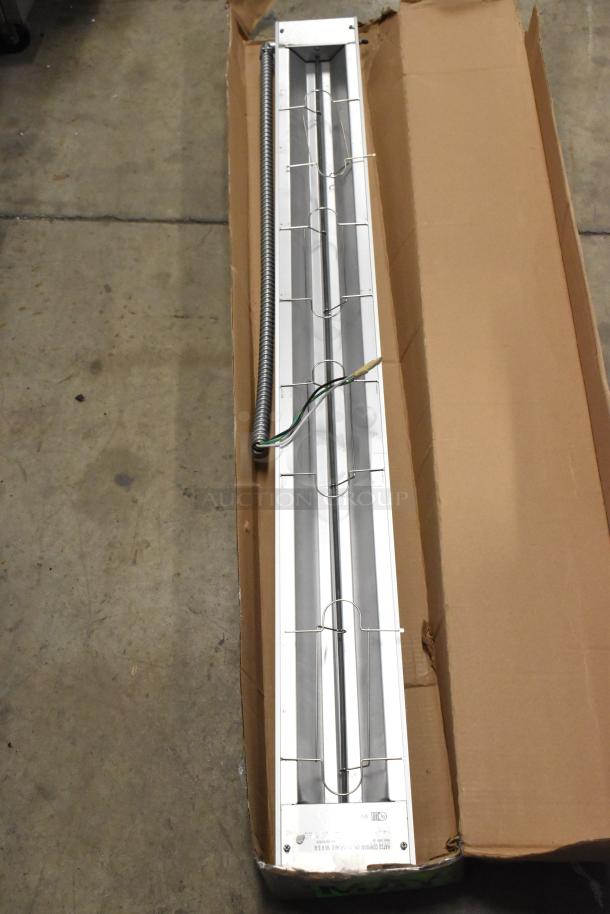 Hatco GRAH-60 60" Glo-Ray infrared food warmer, high wattage, toggle controls, new scratch and dent condition, 120V, 1 phase.