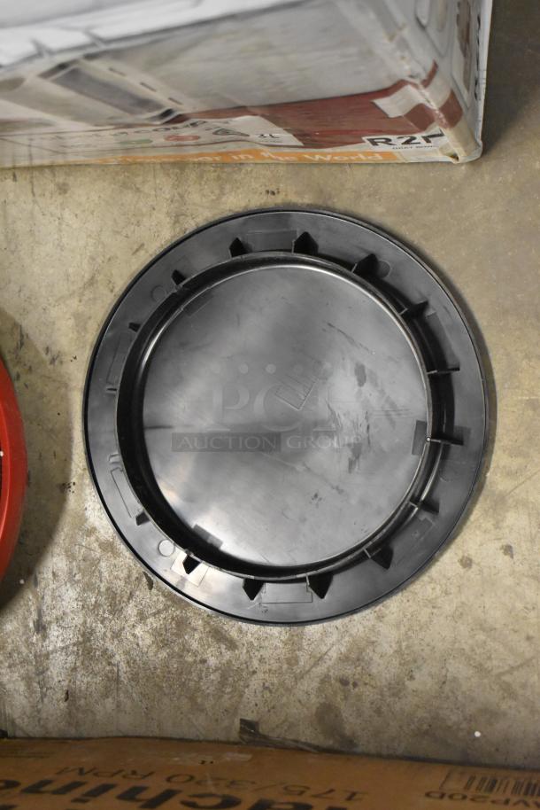 Brand new Oreck ORB550MC Orbiter 12" floor machine, black base shown, multi-purpose, 115V, scratch and dent condition.