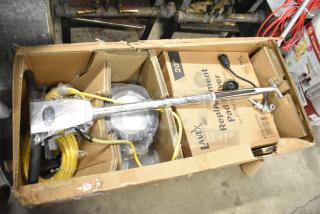 BRAND NEW Lavex 978LAVP20 20" Dual Speed Rotary Floor Machine by Oreck, Model ORB550MC, scratch and dent condition, in box.