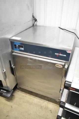2017 Alto Shaam 750-S Halo Heat stainless steel commercial heated holding cabinet, 120V, 1 phase, good condition.