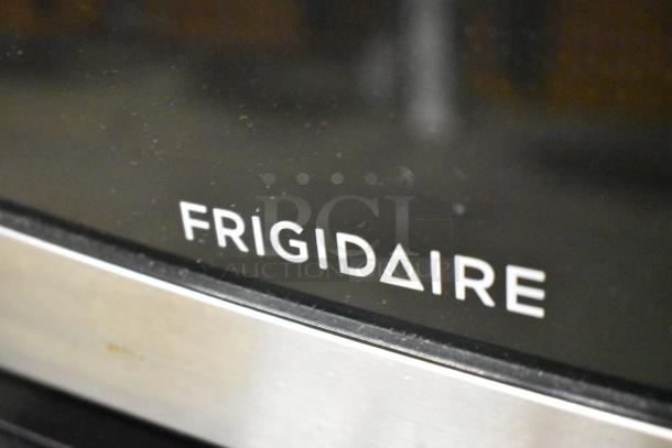 Frigidaire EMW1120-B-3ACOM stainless steel countertop microwave oven, 120 volts, 1 phase, includes plate.