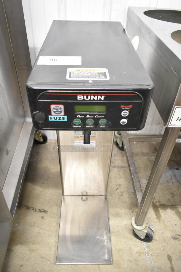 Bunn ITCB-DV Stainless Steel Commercial Iced Tea Machine, 120 Volts, 1 Phase. Features control panel and good condition.