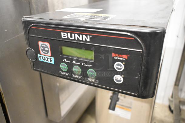 Bunn ITCB-DV stainless steel commercial countertop iced tea machine, digital controls, Infusion Series, 120V, 1 Phase.