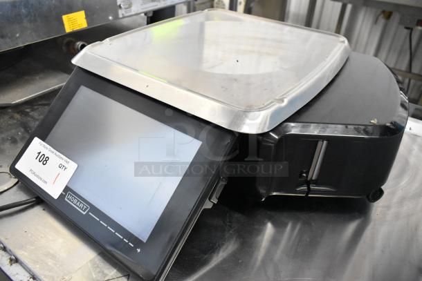2023 Hobart HTi Metal Commercial Food Portioning Scale, 120/208-240V, 1 Phase, touchscreen display, minor wear.