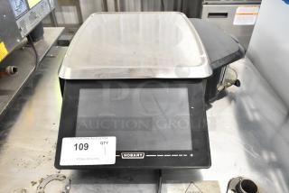 2016 Hobart HTi Metal Commercial Scale, touchscreen display, used condition, 120/208-240V, 1 phase. Model HTi.
