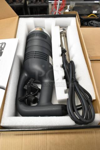 5 brand new AvaMix 928IBHD12 12" heavy-duty immersion blenders, variable speed, 1 1/4 hp, 120V, scratch and dent condition.