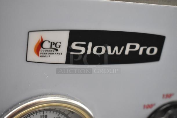 BRAND NEW 2024 CPG SlowPro CHCT1A Countertop Cook and Hold Oven, 120V, 1 Phase, with logo visible.
