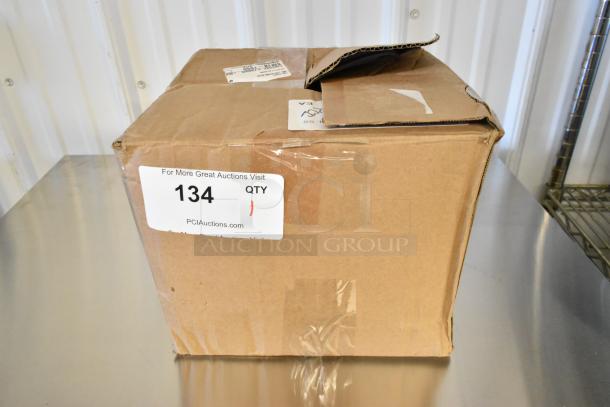Cardboard box containing a new Delfield 1702201 equivalent door gasket, 24 3/4" x 60 3/4", marked as scratch and dent.