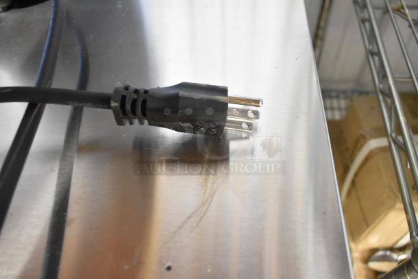 Electrical plug for 2024 Nuova Simonelli Oscar II AD Black Espresso Machine, direct connection, 110-120V, 1 phase.