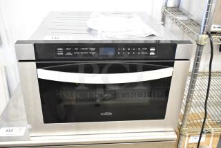 2025 KoolMore KM-MD-1SS stainless steel microwave drawer, brand new with minor scratches, 120V, 1 phase.