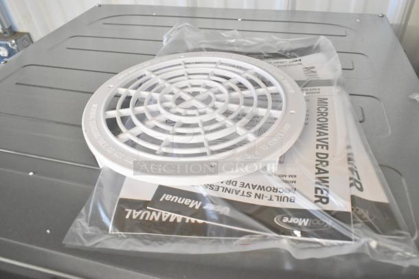 BRAND NEW SCRATCH AND DENT 2025 KoolMore KM-MD-1SS Stainless-Steel Microwave Drawer with manuals, 120V, 1 Phase.