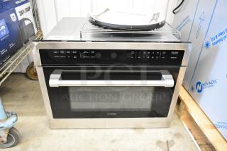 BRAND NEW SCRATCH AND DENT! 2025 KoolMore KM-CWO24-SS Stainless Steel Convection Oven with Microwave. 120 Volts, 1 Phase. - Item #1201997