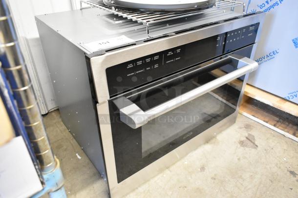 Brand new KoolMore KM-CWO24-SS stainless steel convection oven with microwave, scratch and dent, 120 volts, 1 phase.