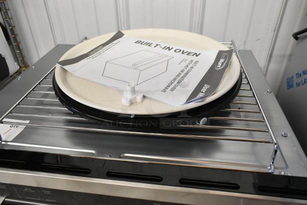 BRAND NEW 2025 KoolMore KM-CWO24-SS stainless steel convection oven, microwave combo, with manual, 120 volts, 1 phase.