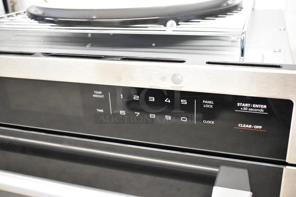 BRAND NEW SCRATCH AND DENT! 2025 KoolMore KM-CWO24-SS Stainless Steel Convection Oven with Microwave, digital display.