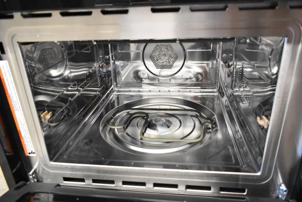 Brand new 2025 KoolMore KM-CWO24-SS stainless steel convection oven with microwave. Scratch and dent condition. 120 volts, 1 phase.