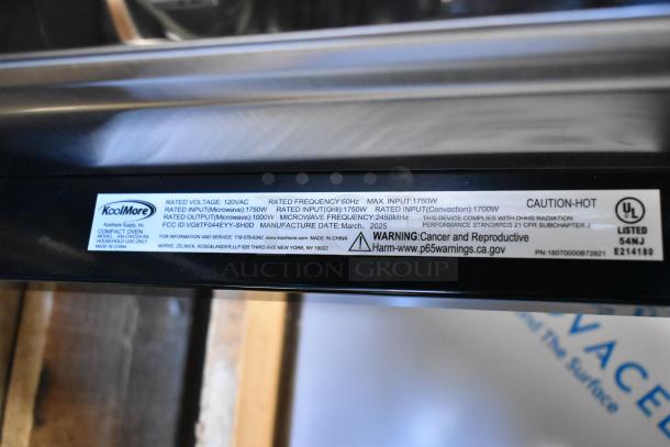 2025 KoolMore KM-CWO24-SS stainless steel convection oven, scratch and dent, 120V, 1 phase, UL listed.