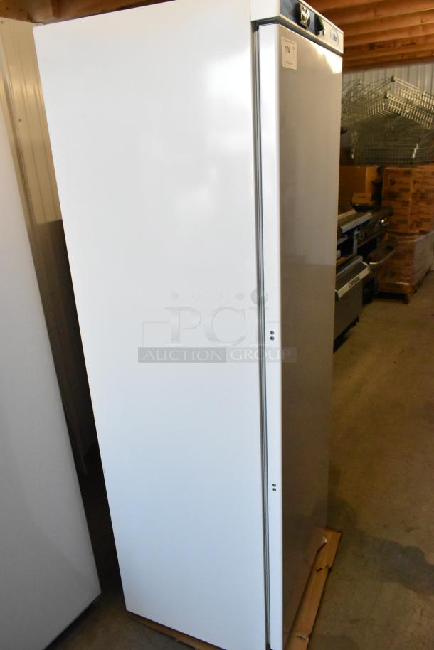 KoolMore KM-FMD12WH 12 Cu. ft. commercial reach-in freezer, white, manual defrost, 115V, excellent condition.