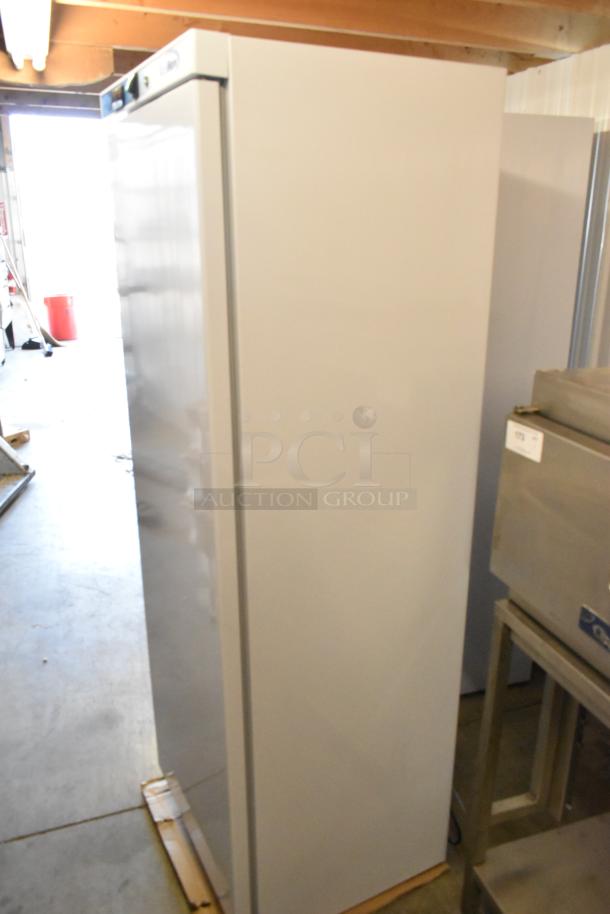 KoolMore KM-FMD12WH 12 Cu. ft. Commercial Reach-in Freezer in White, manual defrost, 115V, 1 Phase.
