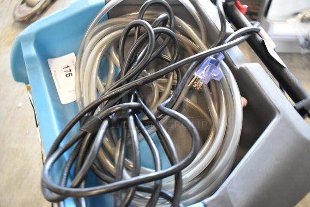 Drieaz LGR 6000Li Dehumidifier, 115V, 1 Phase, includes power cords. Item tag number 176 visible in image.