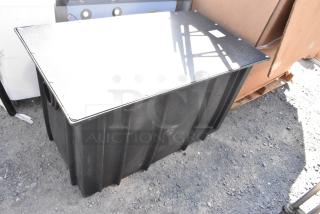 BRAND NEW Ashland PolyTrap 4875 150 lb. grease trap, scratch and dent condition, with threaded connections.
