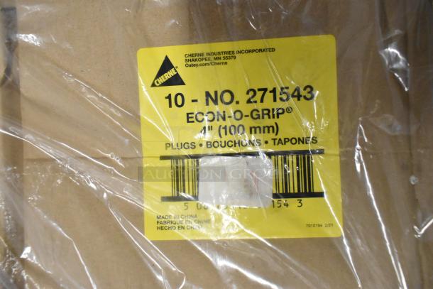 40 new boxes including 25515C Pro Poxy 20 Epoxy Putty and 271543 Econ-o-grip Plugs. Cherne label on box.