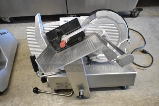 Bizerba GSP H Metal Commercial Countertop Meat Slicer. 120 Volts, 1 Phase. - Item #1202214