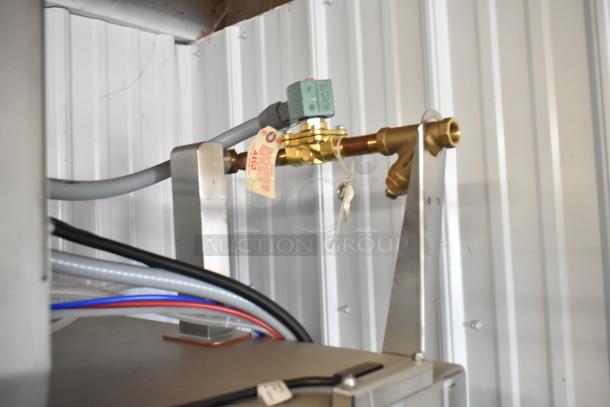 BRAND NEW 2023 Noble Wareforce I-E stainless steel dish machine, single rack, low temp, 115V, scratch and dent.