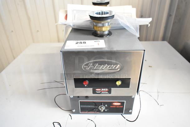 BRAND NEW Hatco 3CS-9B Commercial Sanitizing Sink Heater, 9 kW, 208V, 3 Phase, Scratch and Dent condition, model plate visible.