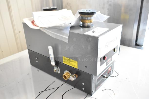 BRAND NEW SCRATCH AND DENT Hatco 3CS-9B 9 kW Commercial Sanitizing Sink Heater, 208 Volts, 3 Phase, metal finish, with labels.