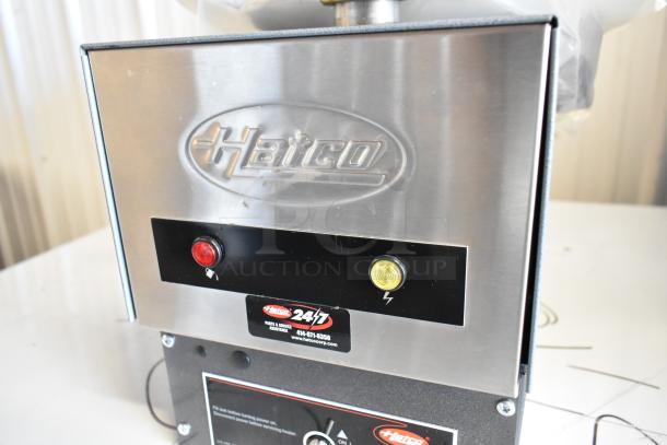 BRAND NEW SCRATCH AND DENT! Hatco 3CS-9B sanitizing sink heater, metal, 9 kW, 208V, 3 Phase. Features Hatco logo and power indicators.